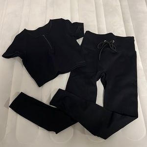 Black athletic set